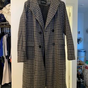 Chartou long coat; worn once